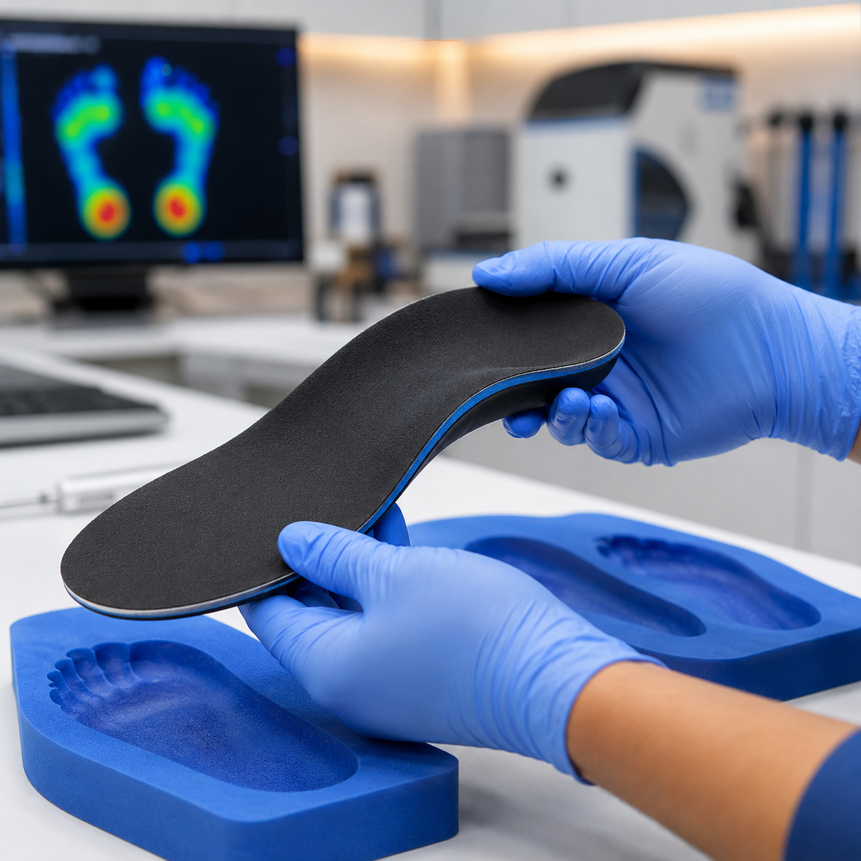 custom orthotics square