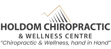 holdom chiropractic footer logo black